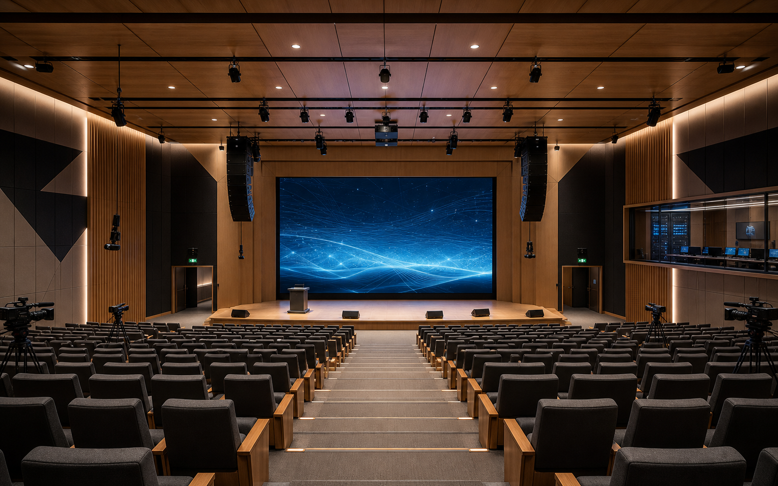 Auditorium AV system